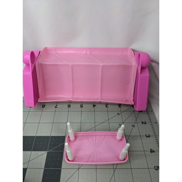 Mattel Barbie Grand Piano Sofa Table Framed Picture Lot - Picture 11 of 16